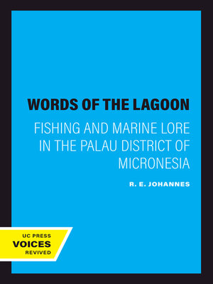 cover image of Words of the Lagoon